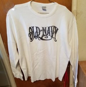 New men's Old Navy thermal Henley long sleeve